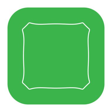 Soyut geometrik simge, sembol ögesi şekli