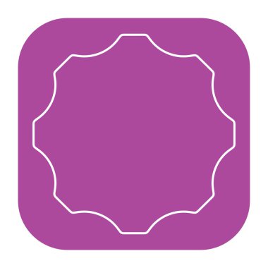 Soyut geometrik simge, sembol ögesi şekli