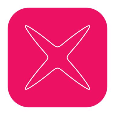 Soyut geometrik simge, sembol ögesi şekli