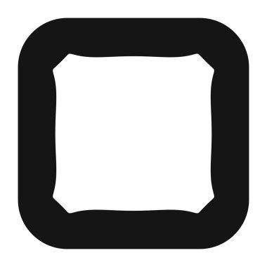 Soyut geometrik simge, sembol ögesi şekli