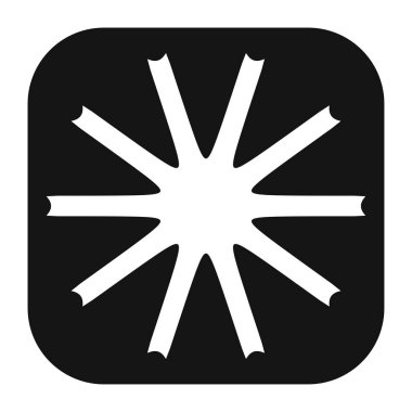 Soyut geometrik simge, sembol ögesi şekli