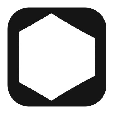 Soyut geometrik simge, sembol ögesi şekli