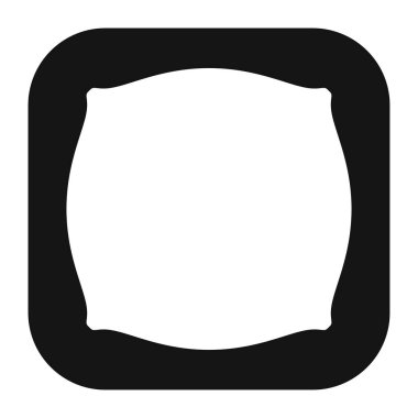 Soyut geometrik simge, sembol ögesi şekli