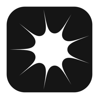 Soyut geometrik simge, sembol ögesi şekli