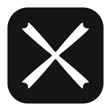 Soyut geometrik simge, sembol ögesi şekli