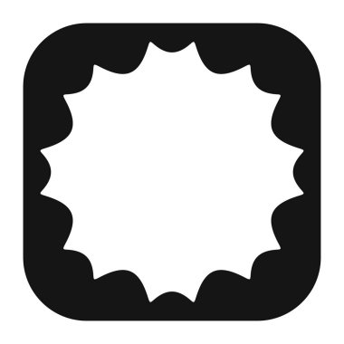 Soyut geometrik simge, sembol ögesi şekli