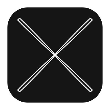 Soyut geometrik simge, sembol ögesi şekli