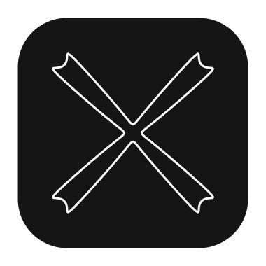 Soyut geometrik simge, sembol ögesi şekli