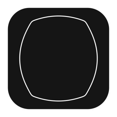 Soyut geometrik simge, sembol ögesi şekli