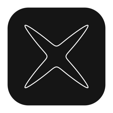 Soyut geometrik simge, sembol ögesi şekli