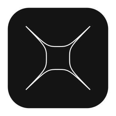 Soyut geometrik simge, sembol ögesi şekli