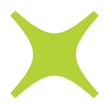 Soyut geometrik simge, sembol ögesi şekli