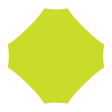 Soyut geometrik simge, sembol ögesi şekli