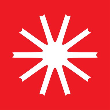 Soyut geometrik simge, sembol ögesi şekli