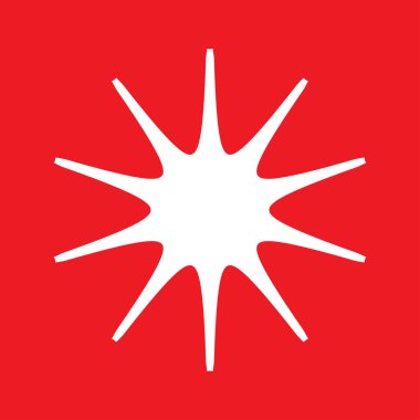 Soyut geometrik simge, sembol ögesi şekli