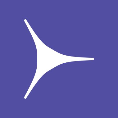 Soyut geometrik simge, sembol ögesi şekli