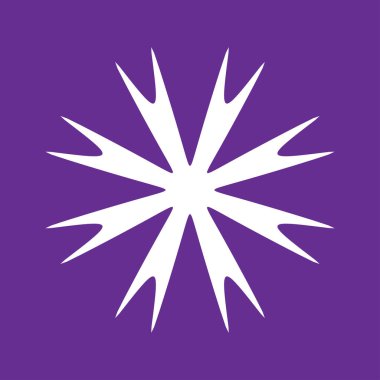 Soyut geometrik simge, sembol ögesi şekli