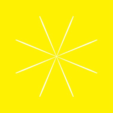 Soyut geometrik simge, sembol ögesi şekli