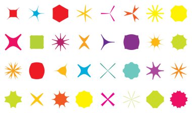 Soyut geometrik simge, sembol ögesi şekli