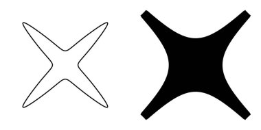 Soyut geometrik simge, sembol şekli. Stock vektör illüstrasyonu, klip- art grafikleri