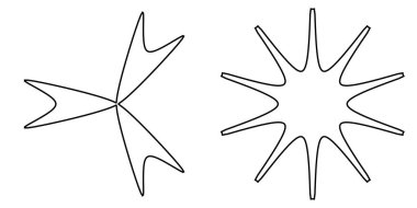 Soyut geometrik simge, sembol şekli. Stock vektör illüstrasyonu, klip- art grafikleri
