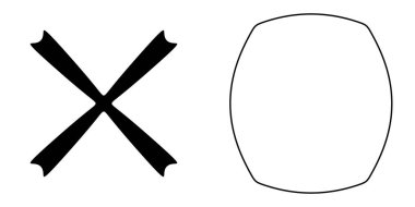 Soyut geometrik simge, sembol şekli. Stock vektör illüstrasyonu, klip- art grafikleri