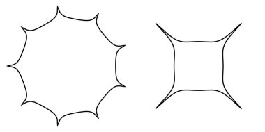 Soyut geometrik simge, sembol şekli. Stock vektör illüstrasyonu, klip- art grafikleri