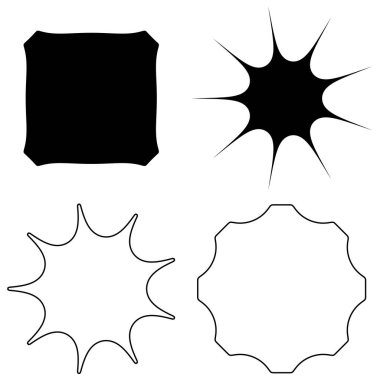 Soyut geometrik simge, sembol ögesi şekli
