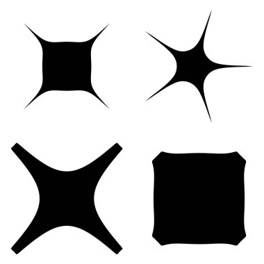 Soyut geometrik simge, sembol ögesi şekli