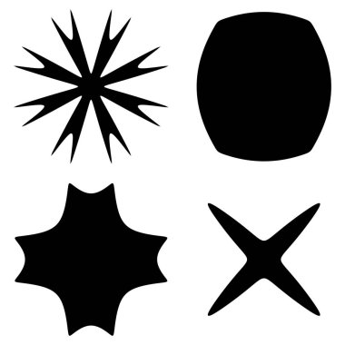 Soyut geometrik simge, sembol ögesi şekli