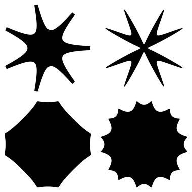 Soyut geometrik simge, sembol ögesi şekli