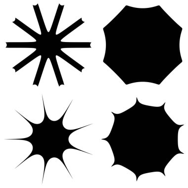 Soyut geometrik simge, sembol ögesi şekli