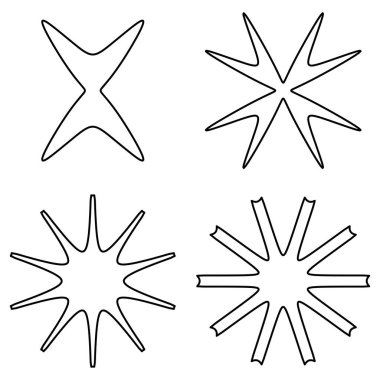 Soyut geometrik simge, sembol ögesi şekli