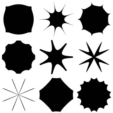 Soyut geometrik simge, sembol ögesi şekli