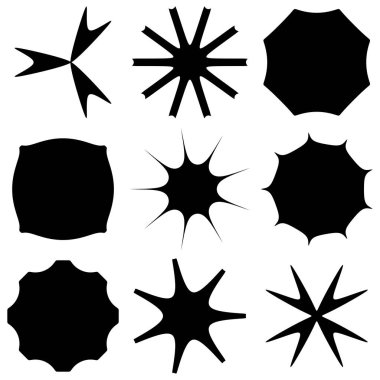 Soyut geometrik simge, sembol ögesi şekli