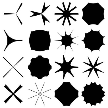 Soyut geometrik simge, sembol ögesi şekli