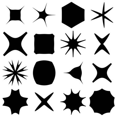 Soyut geometrik simge, sembol ögesi şekli