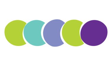 Kesişen, kesişen daireler, halka elementleri