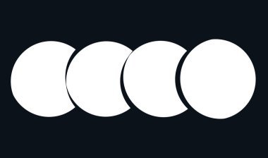 Kesişen, kesişen daireler, halka elementleri