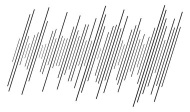 Rastgele çizgiler, çizgi çizgileri ögesi