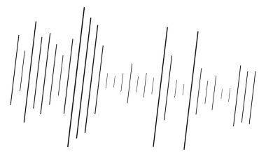 Rastgele çizgiler, çizgi çizgileri ögesi