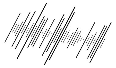 Rastgele çizgiler, çizgi çizgileri ögesi