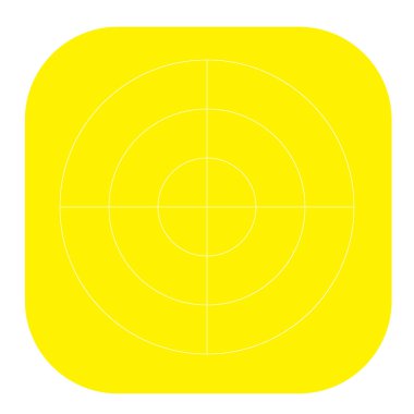 Polar, circular grid, mesh. Pie chart, graph element