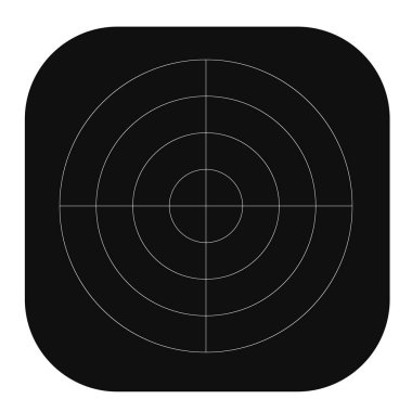 Kutup, dairesel ızgara, ağ. Pasta grafiği, grafik ögesi