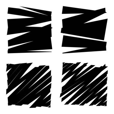 Kırma, kesme, kırılma doku efekti elementi