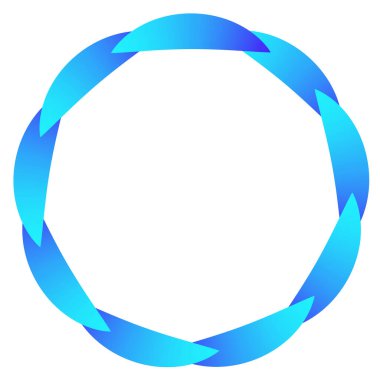 Dairesel spiral, girdap ve dönme elementi