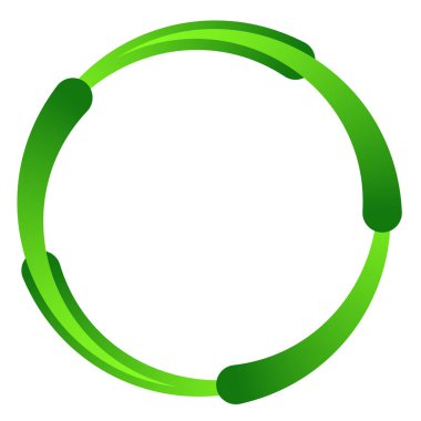 Dairesel spiral, girdap ve dönme elementi