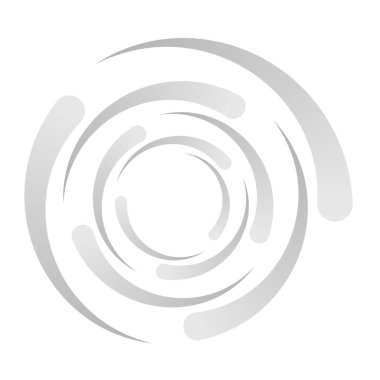 Dairesel spiral, girdap ve dönme elementi