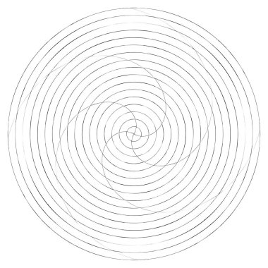 Soyut spiral, girdap ve dönme elementi. Volt, sarmal vektör