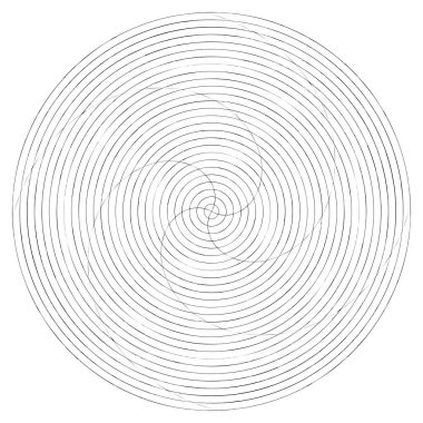 Soyut spiral, girdap ve dönme elementi. Volt, sarmal vektör